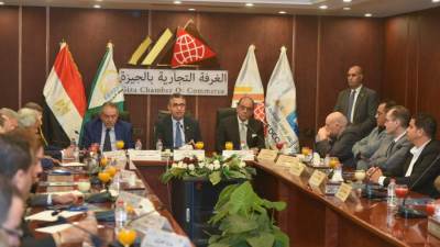 وزير التموين يجتمع مع شعبة تجار البقالة والمواد الغذائية بحضور رئيس الاتحاد العام للغرف التجارية