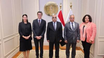 المدير  الإقليمي للبنك الدولي لمنطقة الشرق الأوسط وشمال أفريقيا في ضيافة وزير العدل لبحث أطر التعاون المشترك بين وزارة العدل المصرية ومجموعة البنك الدولى