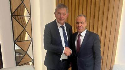 وزير الخارجية يلتقي مع المفوض العام لوكالة إغاثة وتشغيل اللاجئين الفلسطينيين (الأونروا)