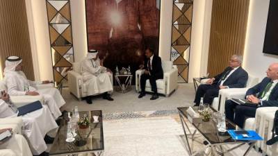 وزير الخارجية يلتقي نظيره البحريني على هامش مؤتمر ميونخ للأمن في العلا