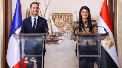 "المشاط" والسفير الفرنسي يُعلنان تجديد اتفاق التعاون الفني والمالي بين مصر وفرنسا بقيمة 4 مليارات يورو حتى 2030
