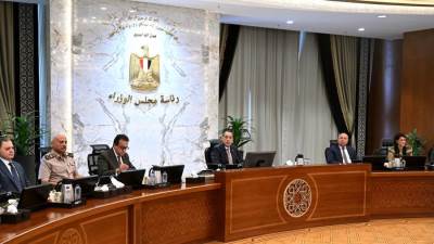 رئيس الوزراء يترأس الاجتماع الأسبوعي للحكومة بالعاصمة الإدارية الجديدة