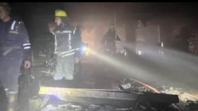 وفاة أحد مصابي حادث مصنع المحلة المنهار ليرتفع عدد الضحايا إلى 15 شخصا