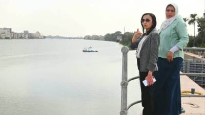 محافظ البحيرة تتفقد قناطر إدفينا برشيد لمتابعة مناسيب وتصرفات المياه