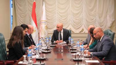 وزير التربية والتعليم يلتقي بوفد الوكالة الألمانية للتعاون الدولي "GIZ" لبحث سبل تعزيز التعاون في تطوير قطاع التعليم الفني والتوسع في مدارس التكنولوجيا التطبيقية