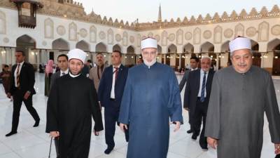وزير الأوقاف يشهد احتفال الأزهر الشريف بالذكرى الثانية والخمسين لانتصارات أكتوبر المجيدة