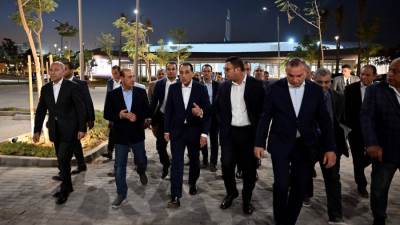 رئيس الوزراء يتفقد سير العمل بمشروع حدائق "تلال الفسطاط"