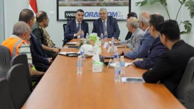 هشام ستيت يستقبل مستشار رئيس الجمهورية لشئون الصحة والوقاية لمتابعة الموقف التنفيذي لمشروع المخازن الاستراتيجية للمنتجات والأجهزة الطبية بالعاصمة الإدارية الجديدة