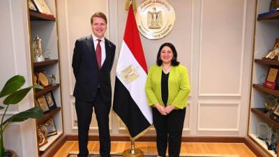 نائبة وزيرة التضامن الاجتماعي تلتقي وزير التنمية الدولية بمملكة النرويج