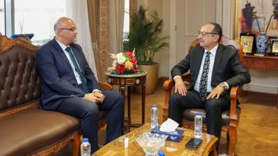 وزير قطاع الأعمال يستقبل محافظ القليوبية لبحث تعزيز التعاون وتعظيم الاستفادة من الأصول