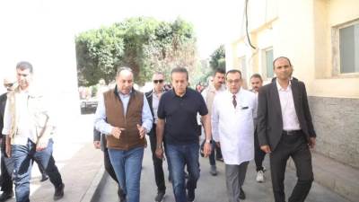 نائب رئيس مجلس الوزراء ووزير الصحة يفتتح أقسامًا ووحدات طبية متطورة بمستشفى مبرة مصر القديمة