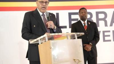 وزير العمل يُلقي كلمة في احتفالية السفارة الأوغندية بالقاهرة بمناسبة "ذكرى الاستقلال"