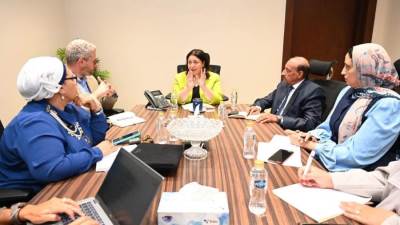  نائبة وزيرة التضامن الاجتماعي تلتقي مدير مشروع تكافؤ الفرص والتنمية الاجتماعية EOSD بالوكالة الألمانية للتعاون الدولي