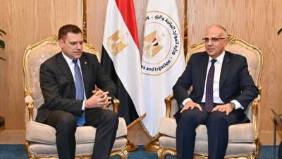 قبيل انطلاق "أسبوع القاهرة الثامن للمياه" .. الدكتور سويلم يلتقي نائب رئيس الوزراء ووزير البيئة بجمهورية سلوفاكيا