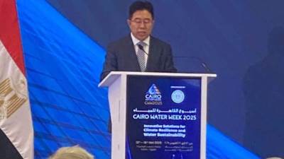 نائب وزير الموارد المائية الصيني يؤكد أهمية اتخاذ إجراءات جادة في مواجهة تغيرات المناخ