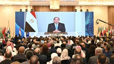 انطلاق فعاليات "أسبوع القاهرة الثامن للمياه" تحت عنوان "حلول مبتكرة للتكيف مع تغير المناخ واستدامة المياه"