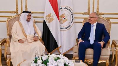 سويلم يلتقي نائب وزير البيئة والمياه والزراعة السعودى ضمن فعاليات "أسبوع القاهرة الثامن للمياه"