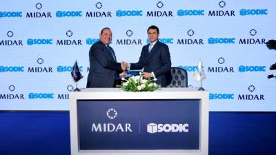 "ميدار" تتعاقد مع "سوديك" لتطوير أول مجتمع عمرانى متكامل بمعايير الإستدامة الدولية في مصر بمدينة "مدى" بالقاهرة الجديدة