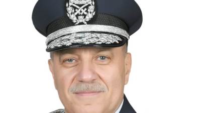 اللواء طيار أ ح عبد الرحمن صقر يلقي كلمتة احتفالا بمرور 93 عاماً علي انشاء القوات الجوية