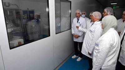 وزير الصناعة والنقل يفتتح خطي إنتاج جديدين بمصنع متخصص في الصناعات الغذائية باستثمارات امريكية 280 مليون دولار