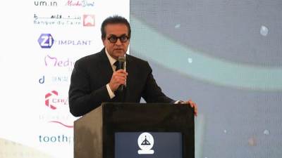 وزير الصحة يشهد افتتاح المؤتمر الدولي الخامس لكلية طب الأسنان بجامعة عين شمس