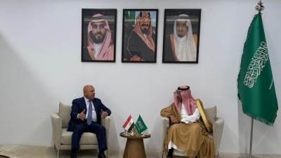 وزير الصناعة يبحث مع نظيره السعودي فرص تعزيز التعاون والتكامل الصناعي بين البلدين خلال المرحلة المقبلة