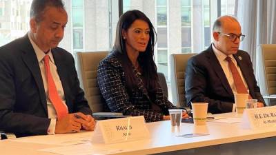 وزيرة التخطيط والتعاون الدولي تُشارك في إطلاق «صندوق الثقة متعدد المانحين»