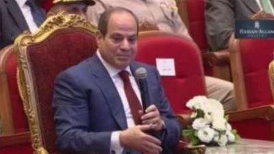 الرئيس السيسى: مصر تكلفت 100 مليار جنيه فى حرب الإرهاب غير الشهداء