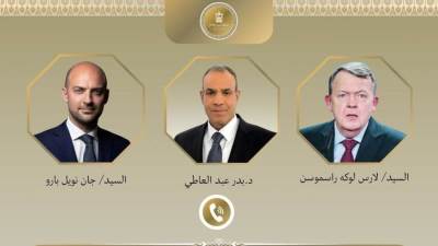 اتصالان هاتفيان لوزير الخارجية مع وزيرى خارجية فرنسا والدنمارك