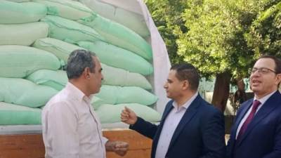 تموين الجيزة تضبط سيارة محملة بـ10 أطنان دقيق مدعم قبل تهريبها للسوق السوداء