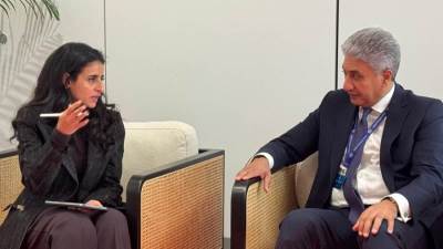 وزير السياحة والآثار يلتقي مع الأمين العام المُنتخب لمنظمة الأمم المتحدة للسياحة