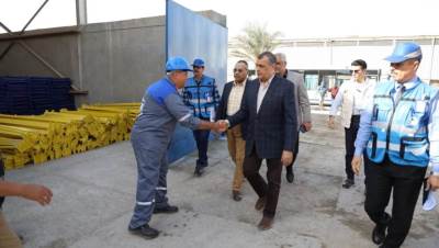 وزير الدولة للإنتاج الحربي يتابع مراحل التصنيع العسكري والمدني بشركة حلوان للآلات والمعدات (مصنع 999 الحربي)