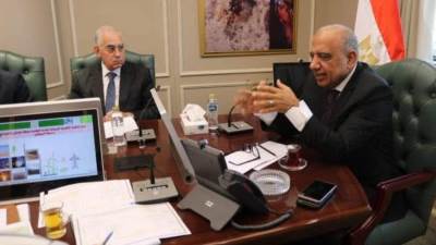  وزير الكهرباء ومدير عام جهاز مشروعات الخدمة الوطنية يبحثان التنسيق والتعاون والمتابعة التنفيذية لمشروعات التغذية الكهربائية