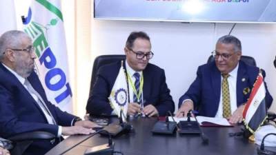  "الهيئة العامة للمثلث الذهبي" و"كادمار" تضعان حجر الأساس لأول مركز لوجيستي متكامل في سفاجا