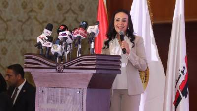 وزيرة التضامن الاجتماعي تشهد الاحتفال بمئوية مؤسسة "روز اليوسف" الصحفية