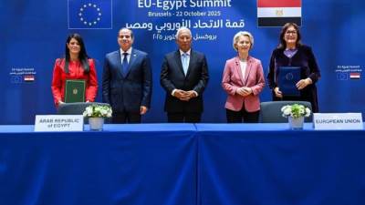 مصر والاتحاد الأوروبي يوقّعان اتفاق المرحلة 2 لآلية مساندة الاقتصاد الكلى