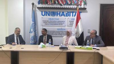 وزارة الإسكان وبرنامج الأمم المتحدة للمستوطنات البشرية يناقشان تحديث الملف الوطني للإسكان في مصر