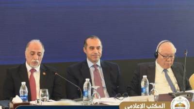 المستشار محمود فوزي يلقي كلمة في الجلسة الافتتاحية لمنتدى البرلمانيين العربي – الآسيوي