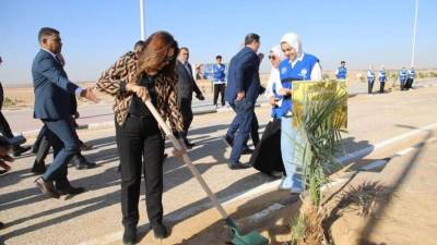 وزيرا التنمية المحلية و الزراعة يطلقان المرحلة الرابعة من المبادرة الرئاسية لزراعة ١٠٠ مليون شجرة