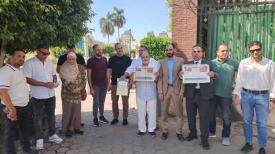 ضحايا كايرو كونسلت أمام محافظة القاهرة للمطالبة بحقوقهم