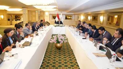 مجلس إدارة الهيئة يوجه الشكر للقائمين على تنفيذ خطة التأمين الطبي لقمة السلام بشرم الشيخ للهيئة لجهودهم الاحترافي