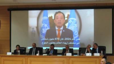 نائب وزير الصحة تشارك في يوم الأغذية العالمي وتؤكد: التغذية أساس الأمن الغذائي وبناء الإنسان