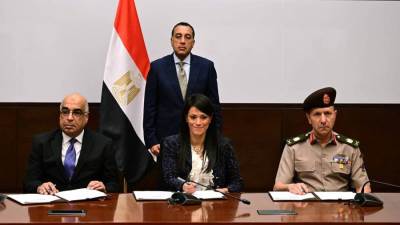 رئيس الوزراء يشهد توقيع بروتوكول تعاون ثلاثي بشأن تجهيزات البنية الفنية بمدينة العدالة الذكية بالعاصمة الإدارية الجديدة