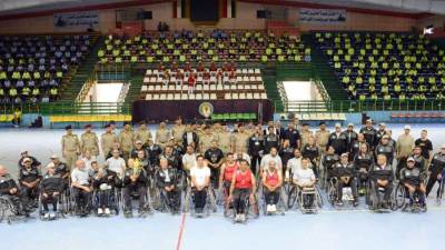 جمعية المحاربين القدماء وضحايا الحرب تنظم مهرجانا ًرياضياً لأعضائها بمناسبة الإحتفال بالذكرى الـ52 لإنتصارات أكتوبر