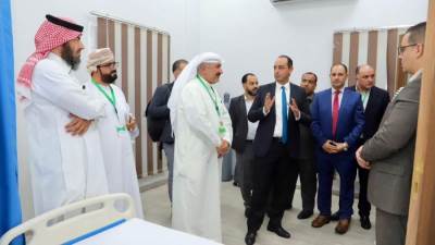 مدير صندوق مكافحة الإدمان يصطحب ممثلى حكومات 14 دولة عربية  لتفقد أحد المراكز العلاجية التابعة للصندوق  