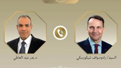  اتصال هاتفي بين وزيري خارجية مصر وبولندا