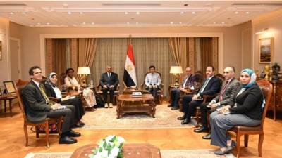 وزير الرياضة يلتقي مدير المكتب الإقليمي الإفريقي للوكالة الدولية لمكافحة المنشطات