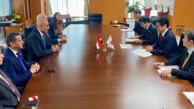 وزير التعليم يلتقي نظيره الياباني عقب توليه منصبه لبحث التعاون التربوي وتطوير التعليم