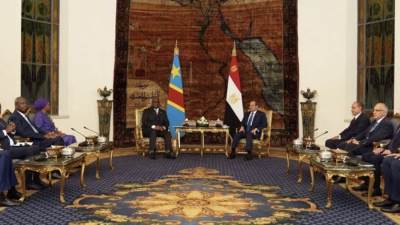 الرئيس السيسى يشدد على استمرار موقف مصر الداعم لاتفاق السلام بين الكونغو الديمقراطية ورواندا