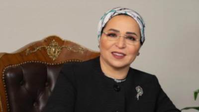 السيدة انتصار السيسى تنشر فيديو للمتحف المصرى وترحب بضيوف مصر